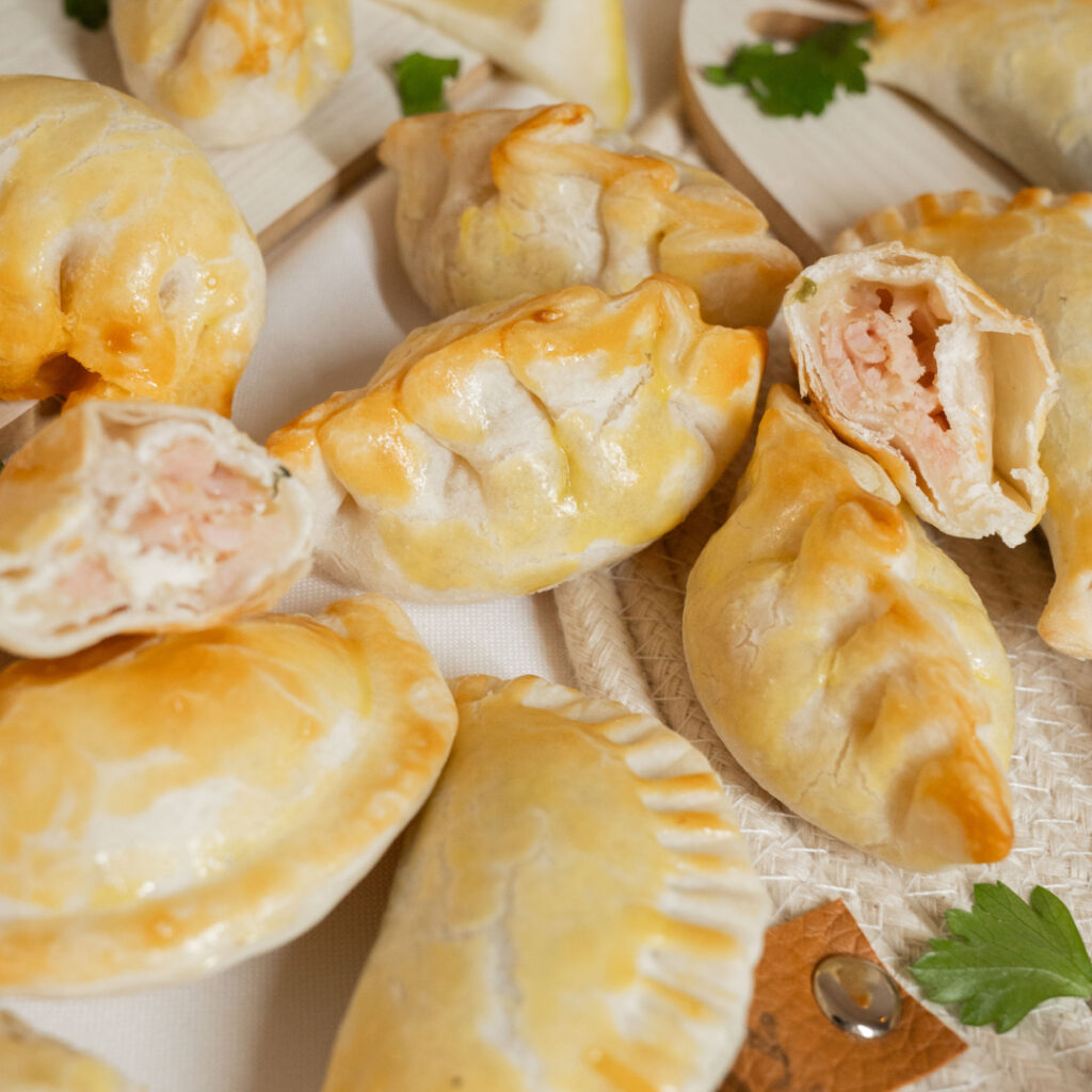 Empanaditas de Jamón y Queso